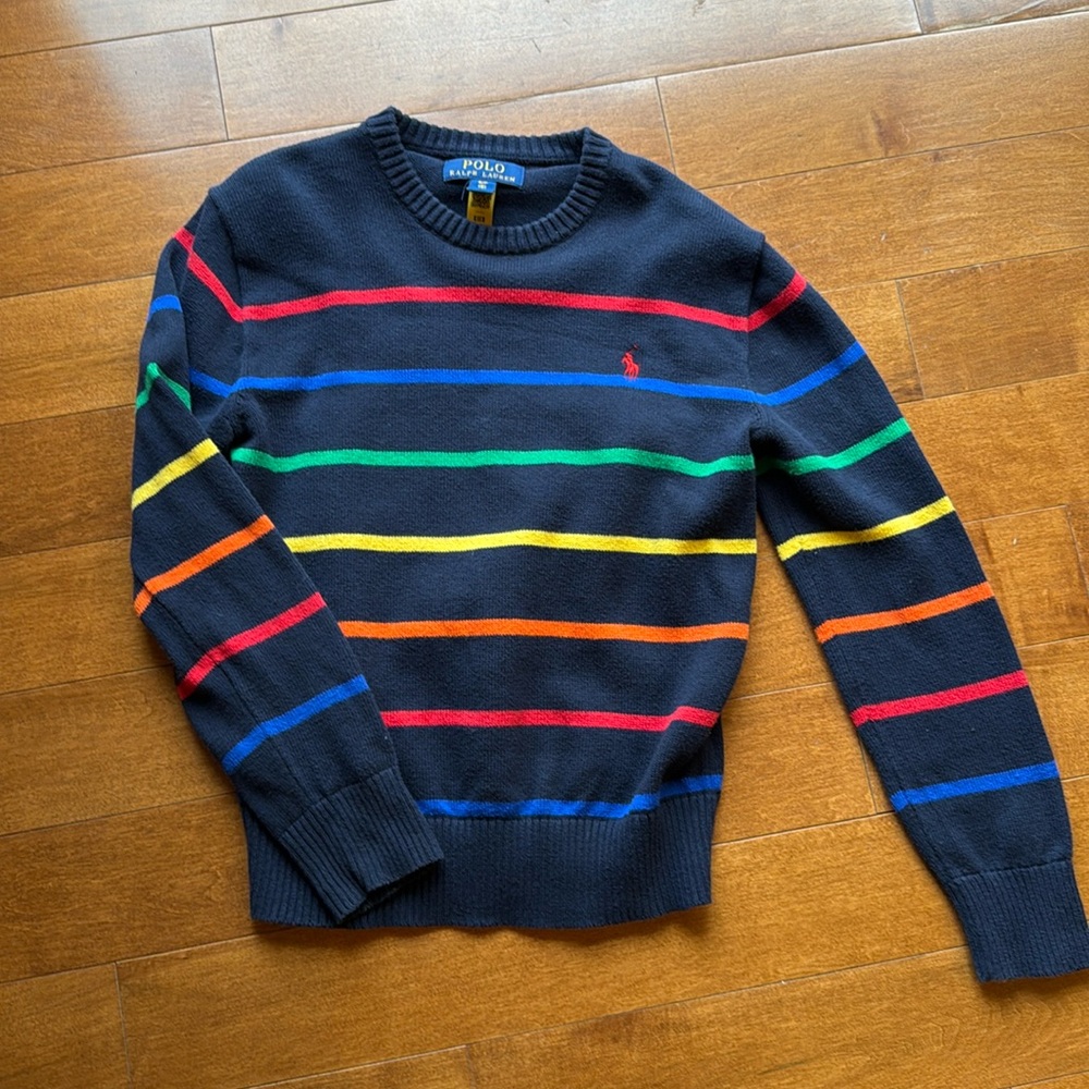 Polo Ralph Lauren boy S (8) striped sweater